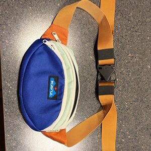 Kavu Men's Blue and Orange Belt Bag